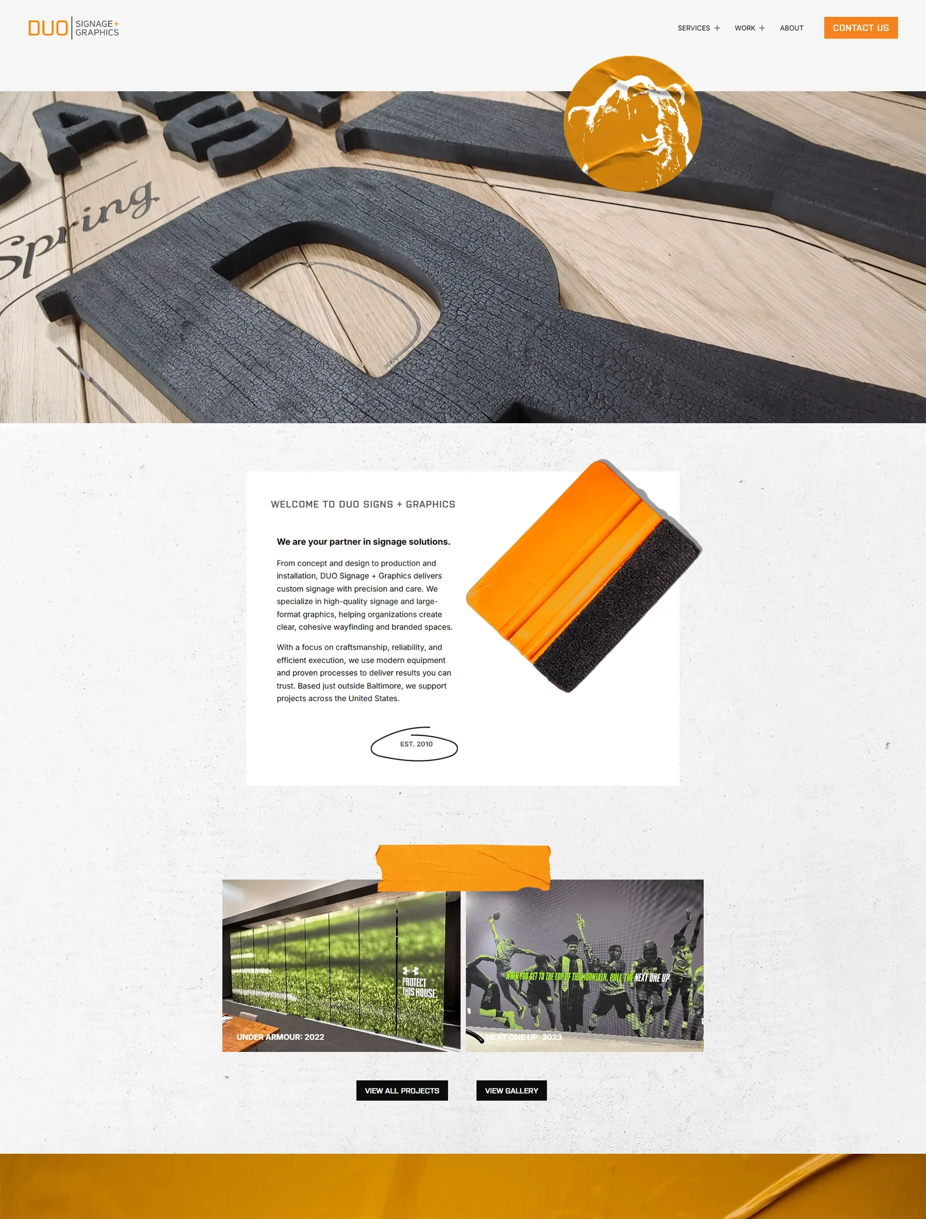 After – Precise Home website