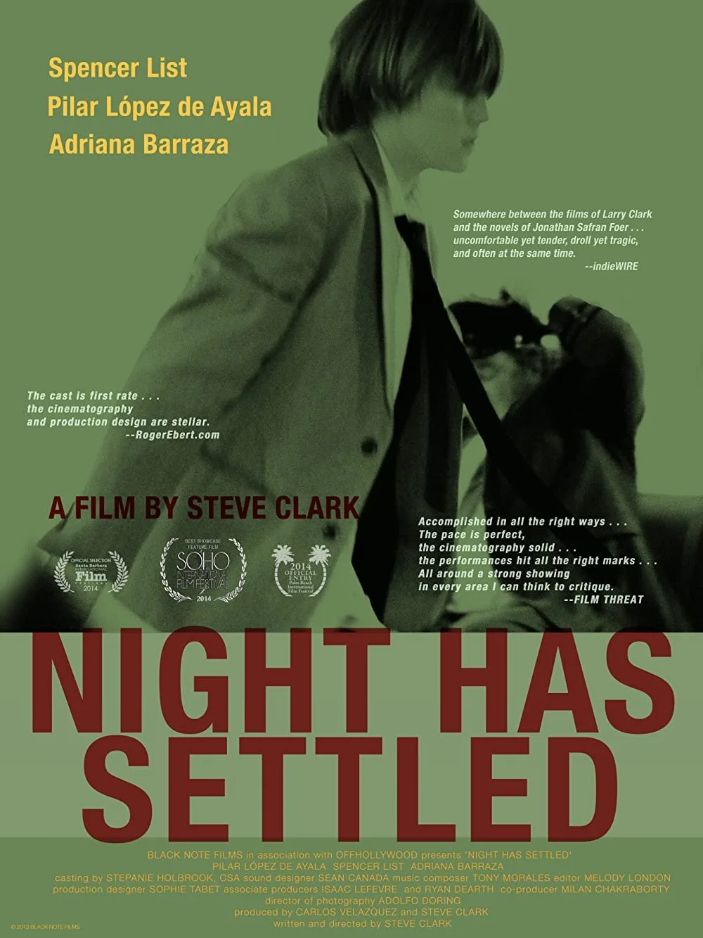 Night Has Settled.  FEATURE FILM