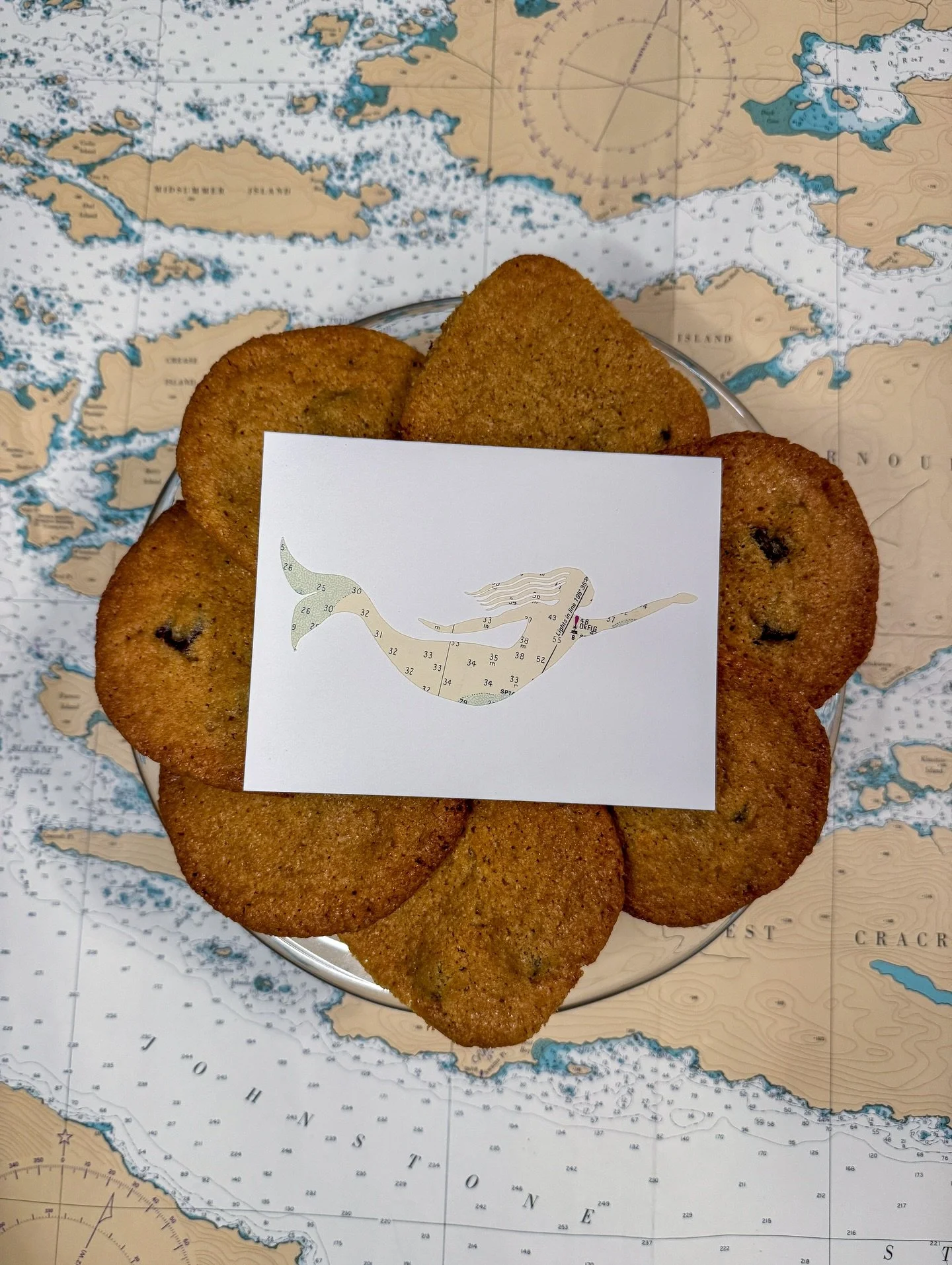 It&rsquo;s National Cookie Day, and while our Norfolk Mermaid isn&rsquo;t going to send you cookies in the mail, she is still honoring a FREE US Navy Bow card with every order over $25 through Sunday! 

When you&rsquo;re underway, nearly every day is