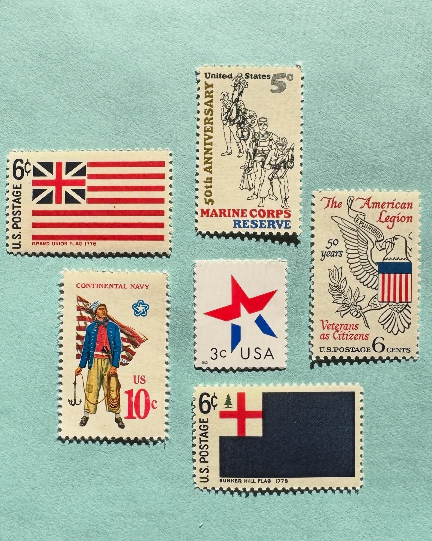 You asked! We delivered, literally.

We have several NEWER, BIGGER packs of vintage stamps available in the store!

These are the perfect addition to write that &ldquo;Condolences on your team losing to Navy&rdquo; card you&rsquo;re going to send at 