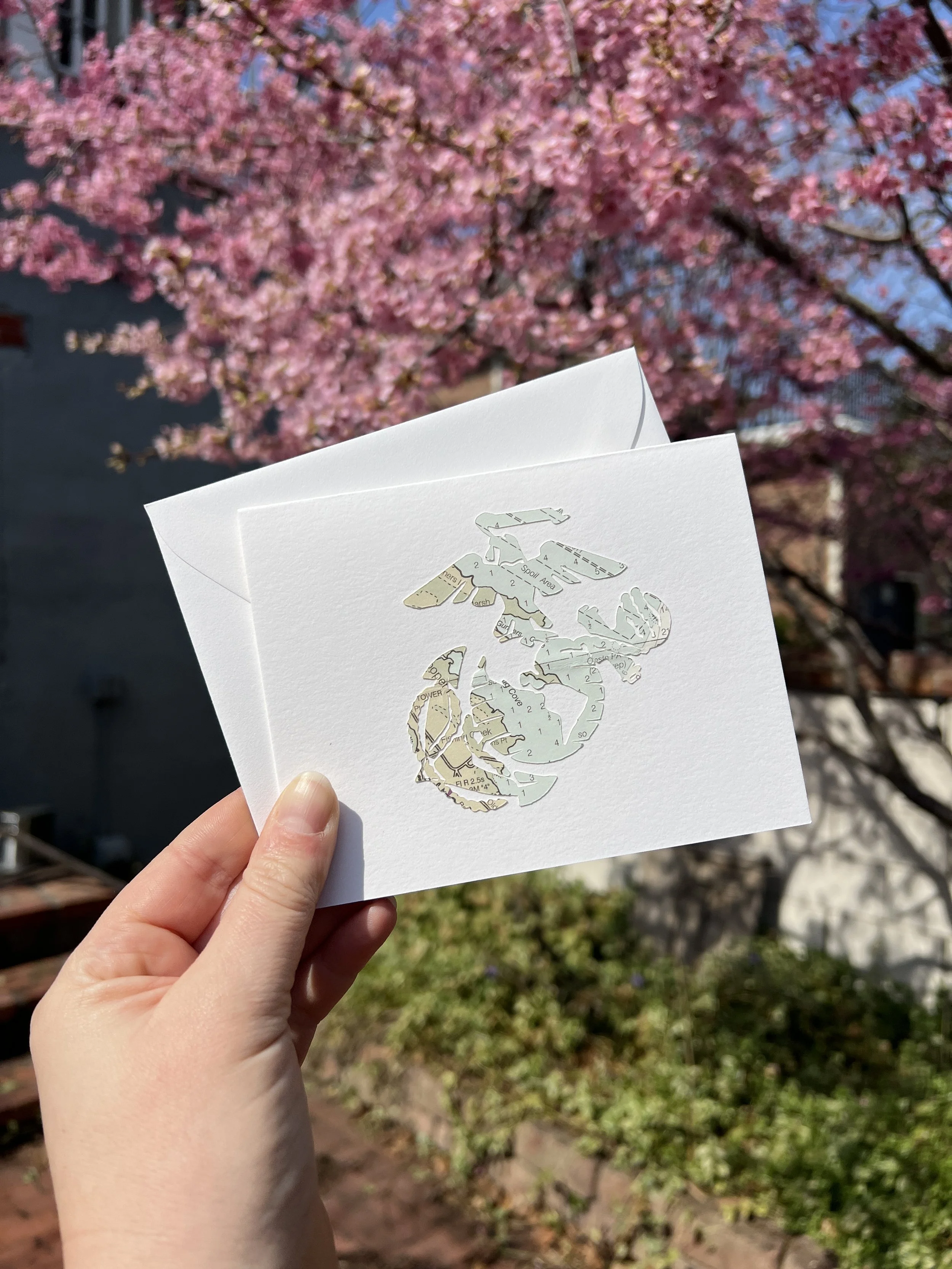 Eagle, Globe, and Anchor Insignia Card