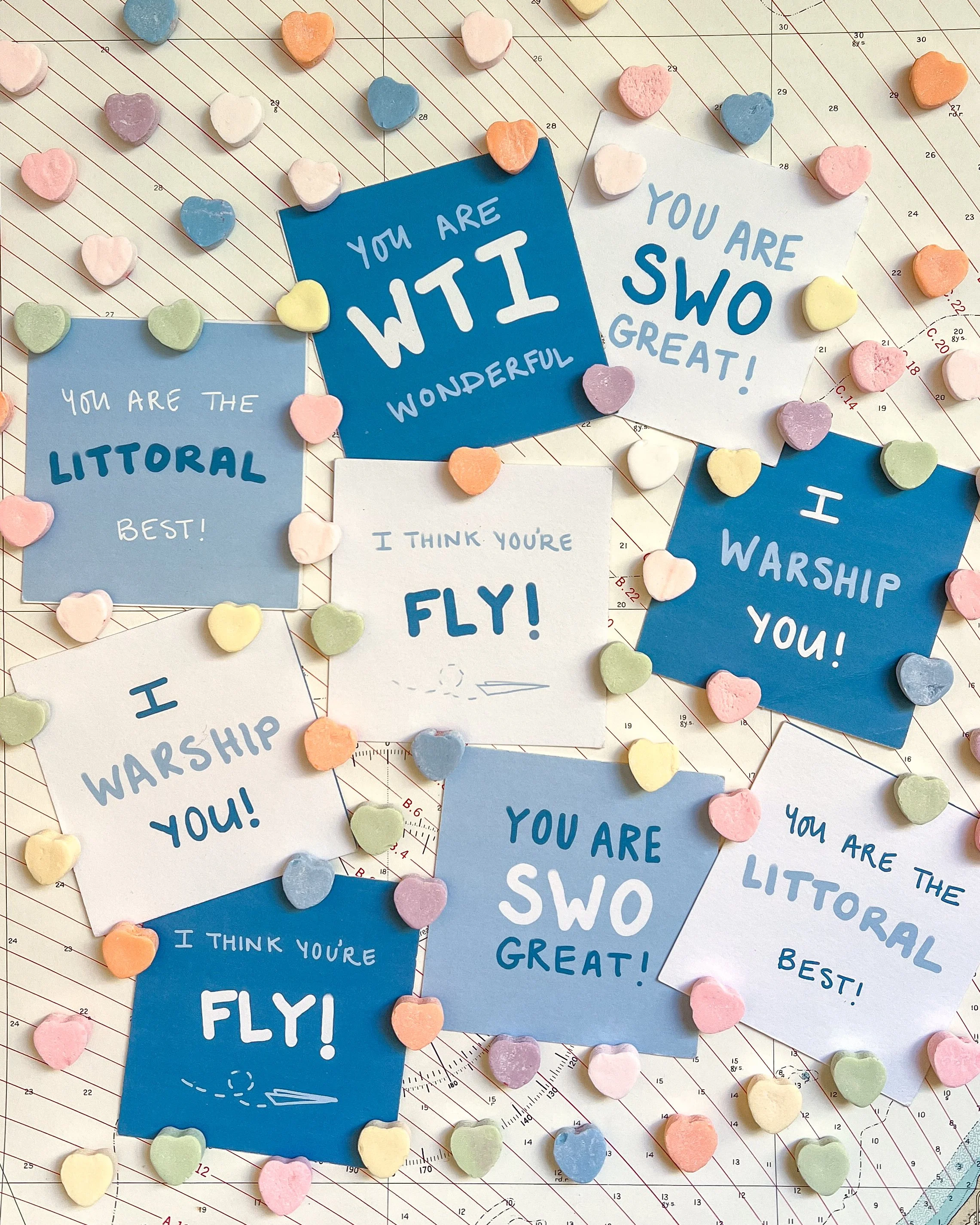 Navy Valentine Printable