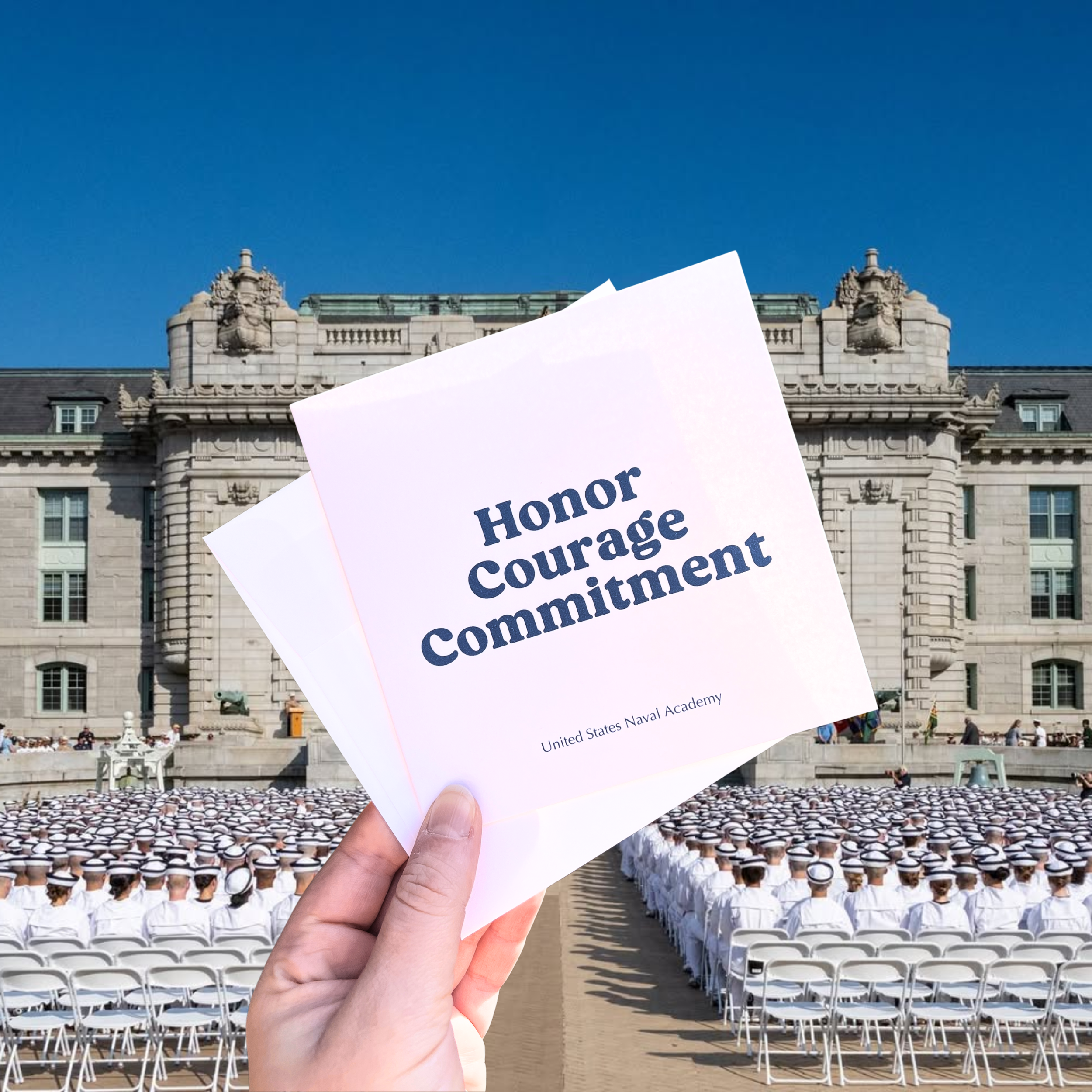 Honor, Courage, Commitment Card