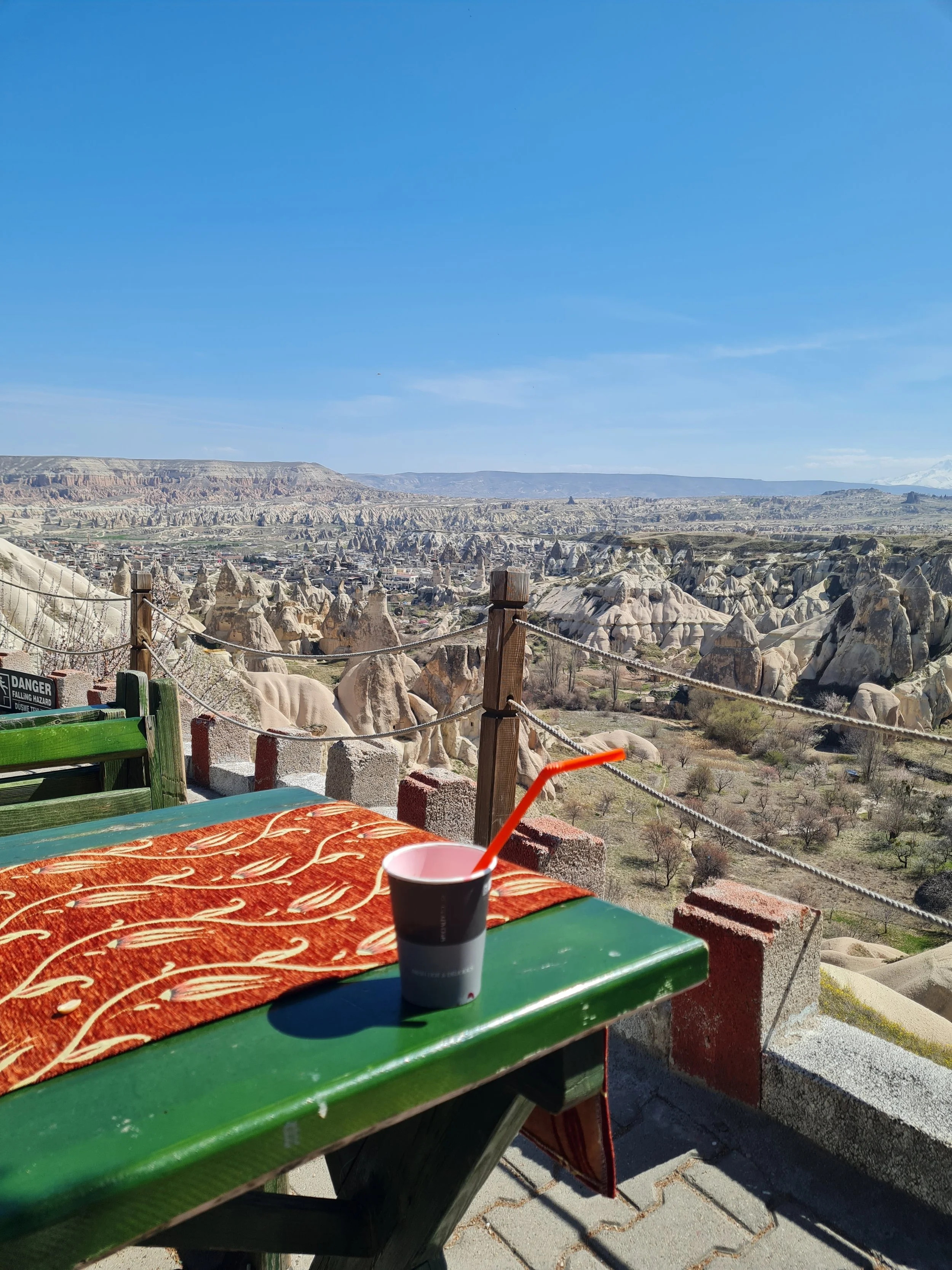 View from Salkim Tepesi Panorama Restaurant
