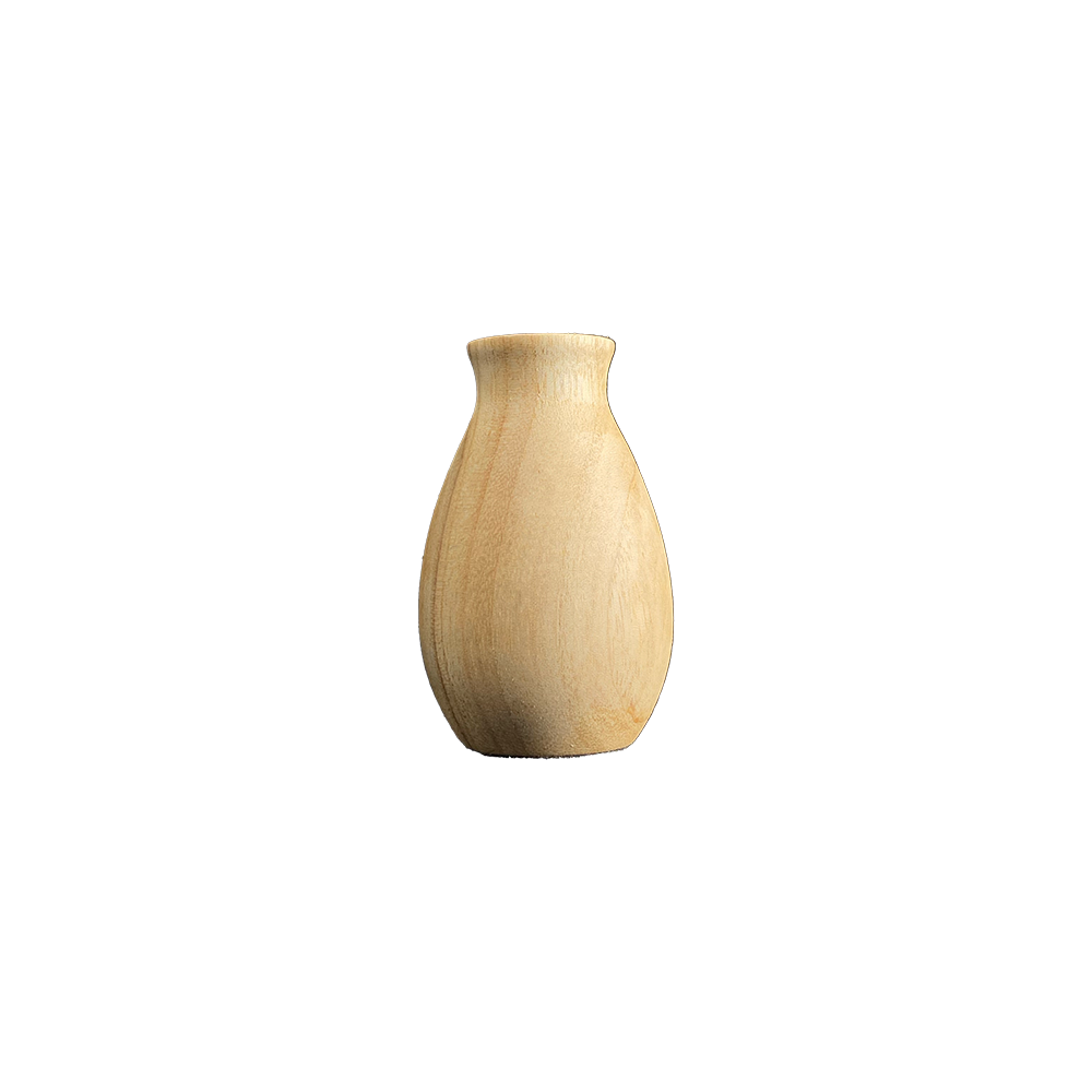 #136|Woody|Handmade Wooden Vase