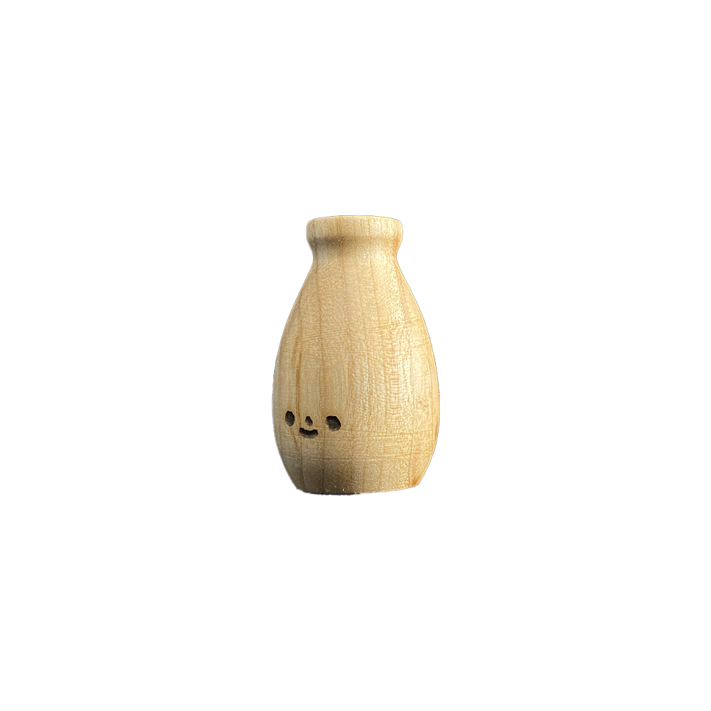 #146|Woody|Handmade Wooden Vase