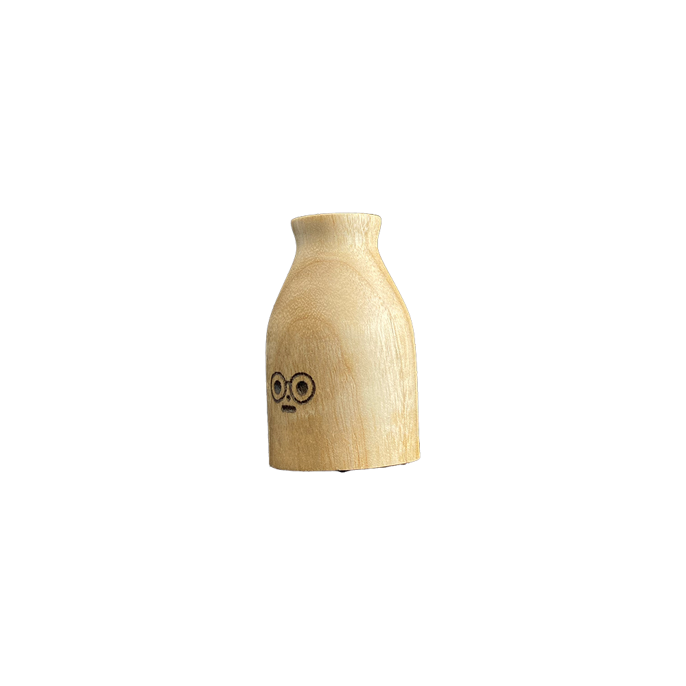 #131|Woody|Handmade Wooden Vase
