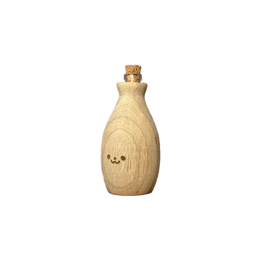 #115|Woody|Handmade Wooden Vase