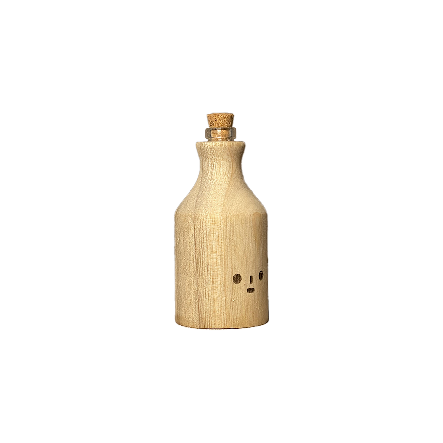 #113|Woody|Handmade Wooden Vase