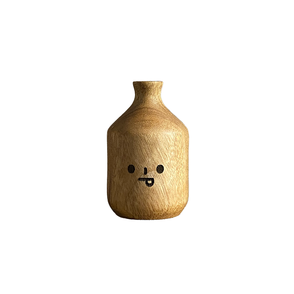 #02|Woody|Handmade Wooden Vase
