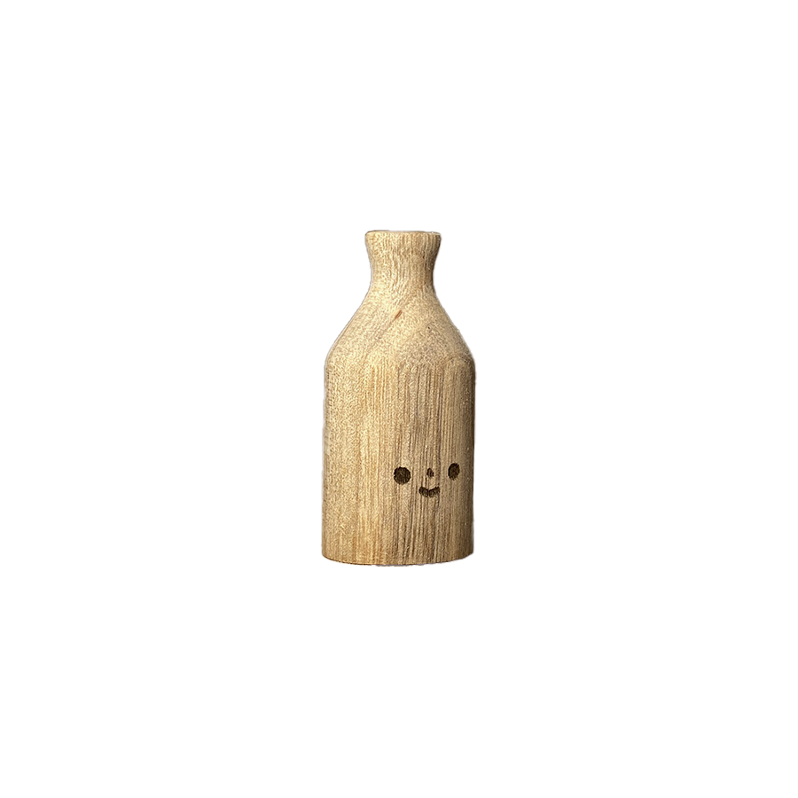 #112|Woody|Handmade Wooden Vase