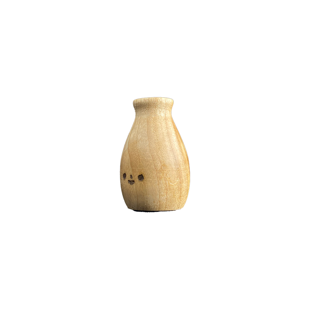 #144|Woody|Handmade Wooden Vase