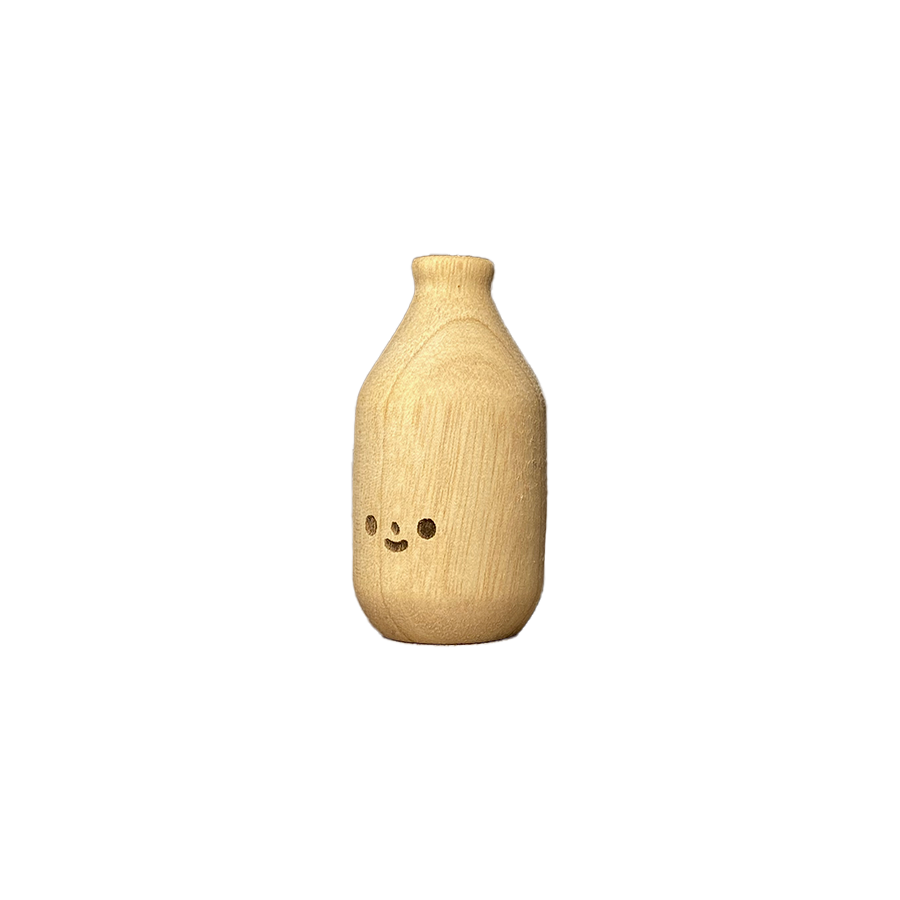 #118|Woody|Handmade Wooden Vase