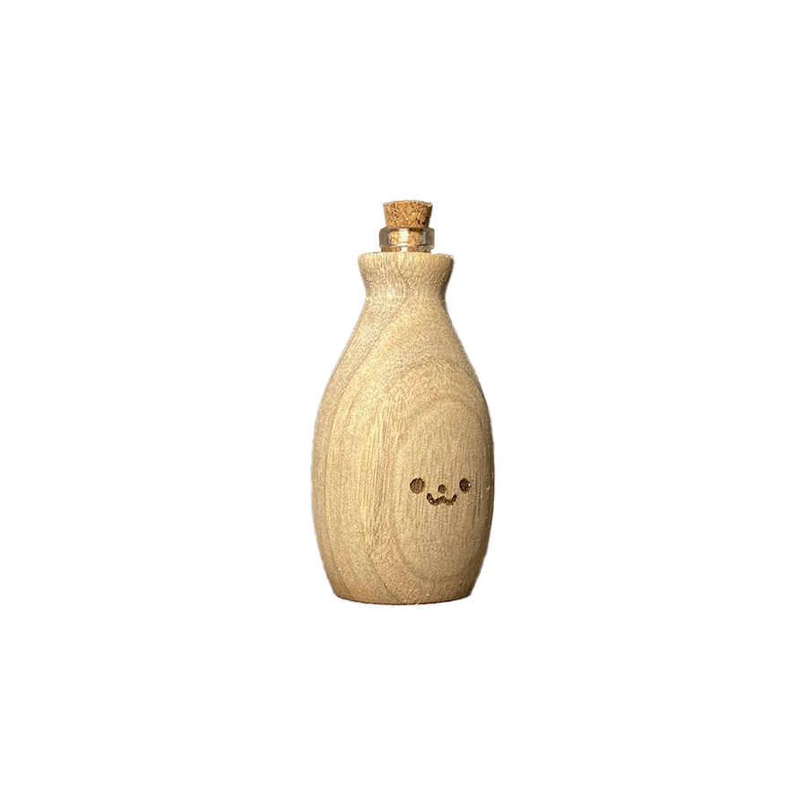 #115|Woody|Handmade Wooden Vase