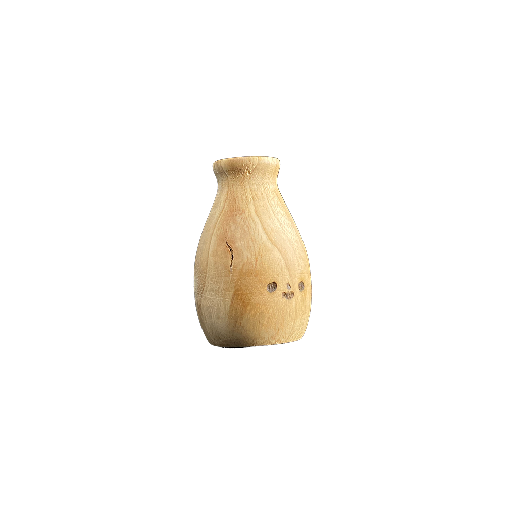 #144|Woody|Handmade Wooden Vase