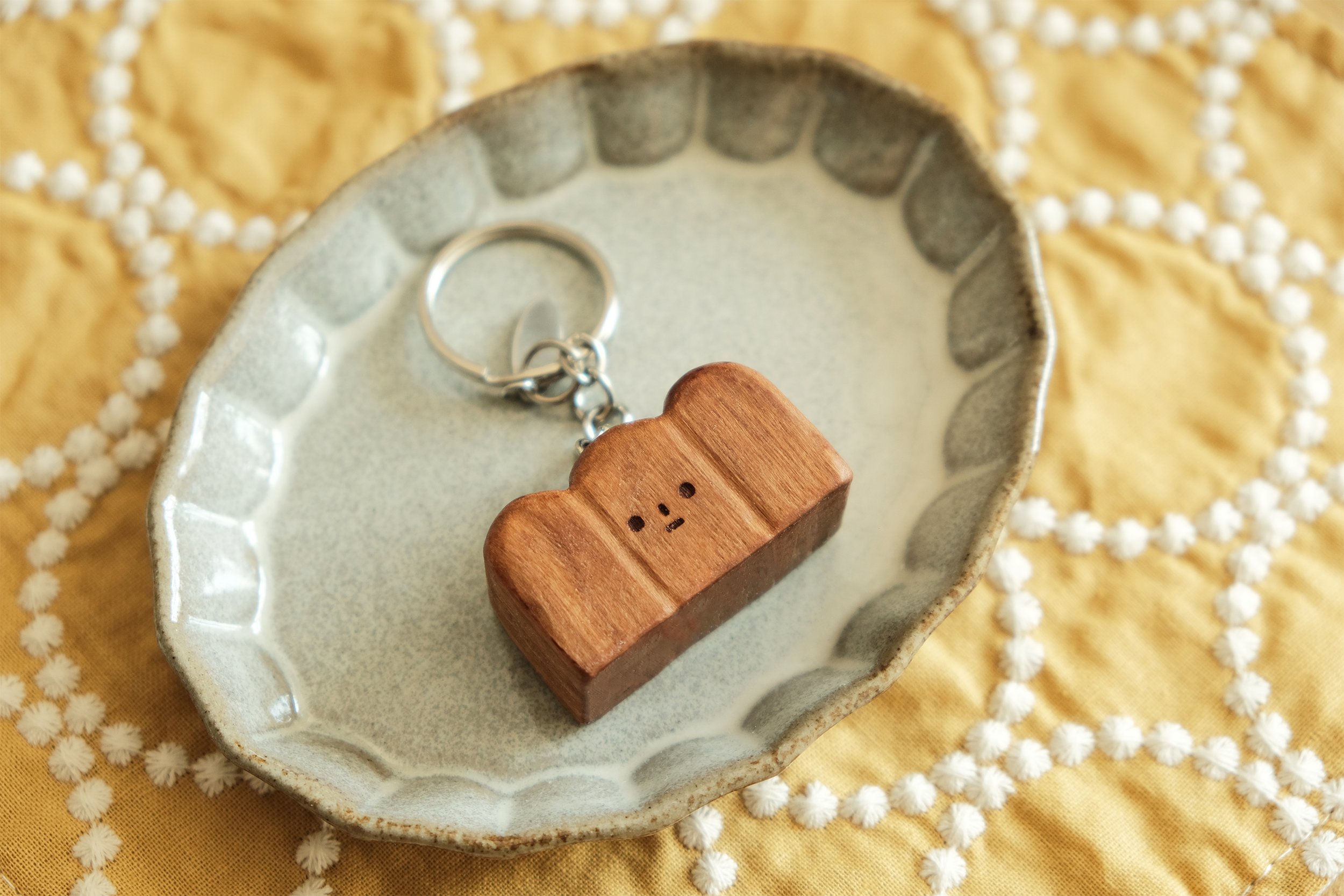 Load | Key Chain | Handmade Wooden Carving