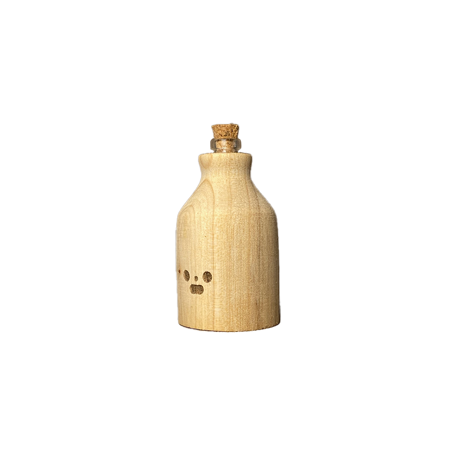 #114|Woody|Handmade Wooden Vase