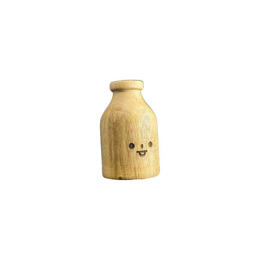 #128|Woody|Handmade Wooden Vase