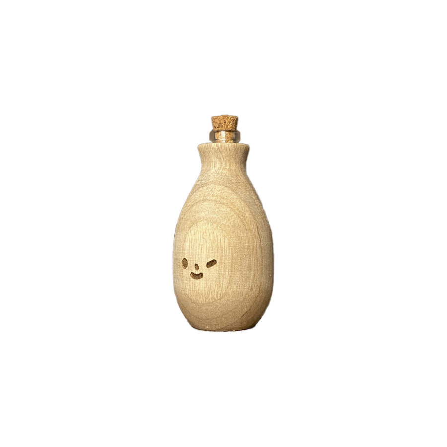 #122|Woody|Handmade Wooden Vase