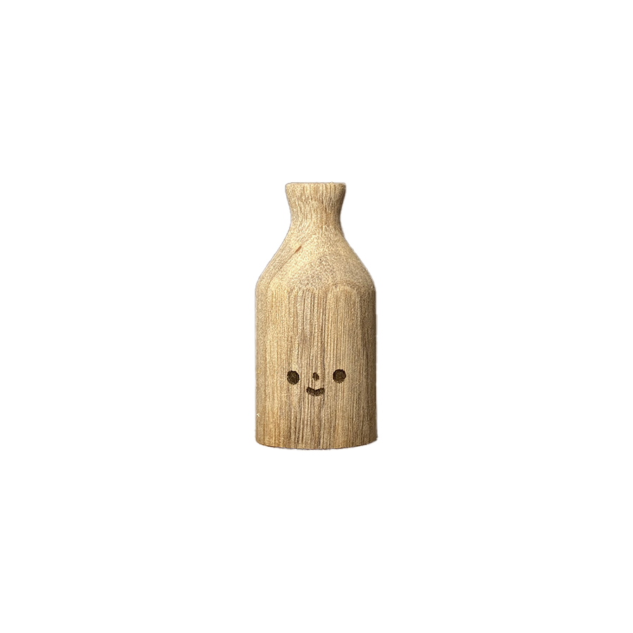 #112|Woody|Handmade Wooden Vase
