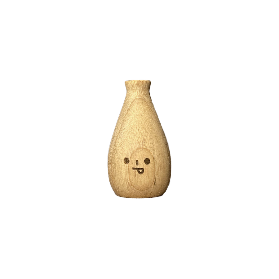 #110|Woody|Handmade Wooden Vase