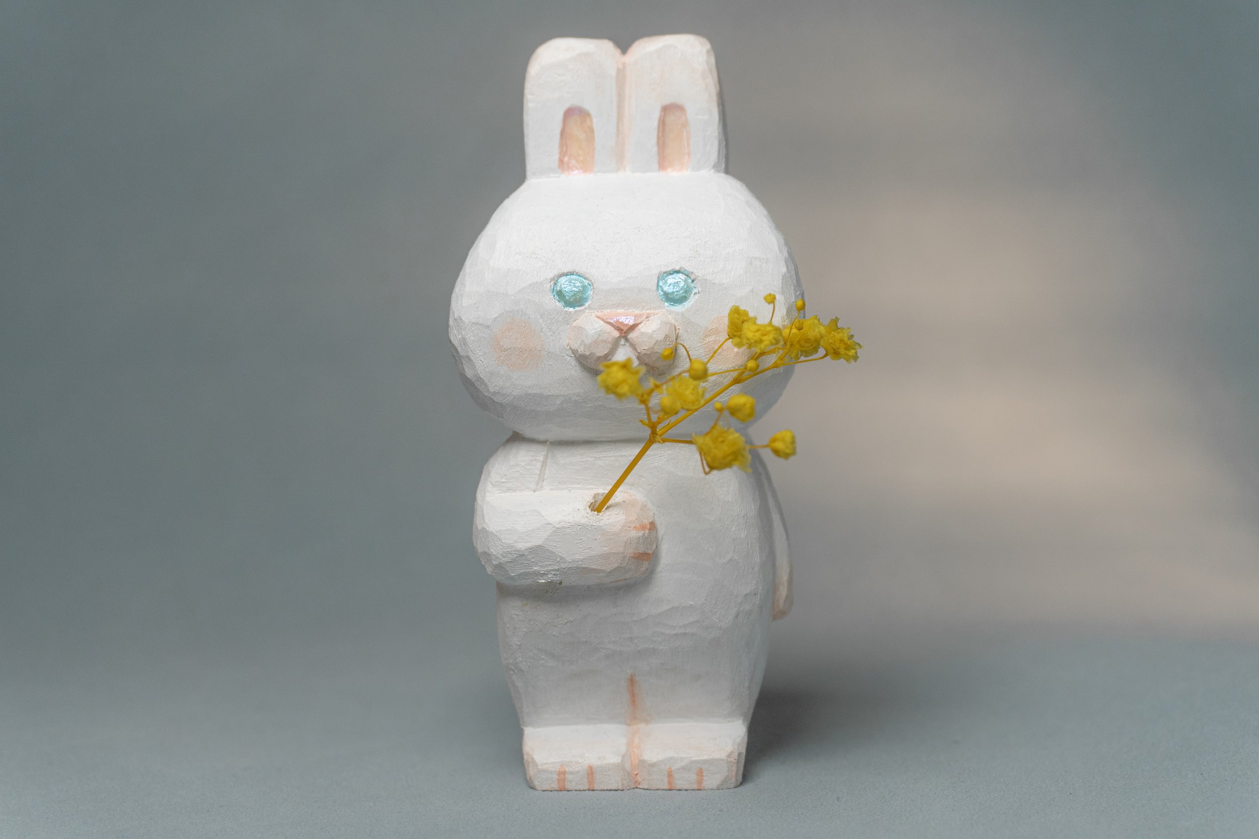 Handmade Wooden Animal Artwork | Marshmallow