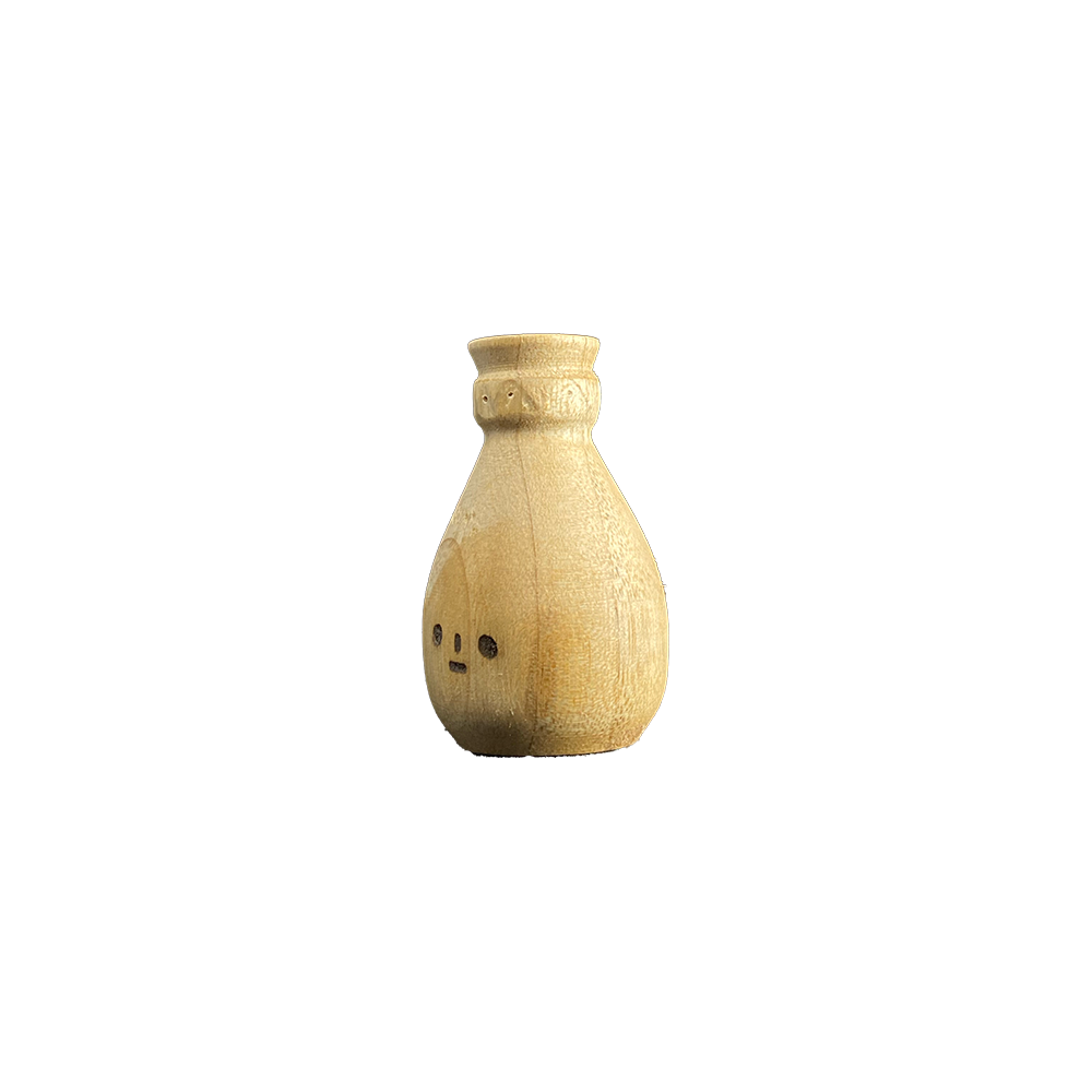 #142|Woody|Handmade Wooden Vase