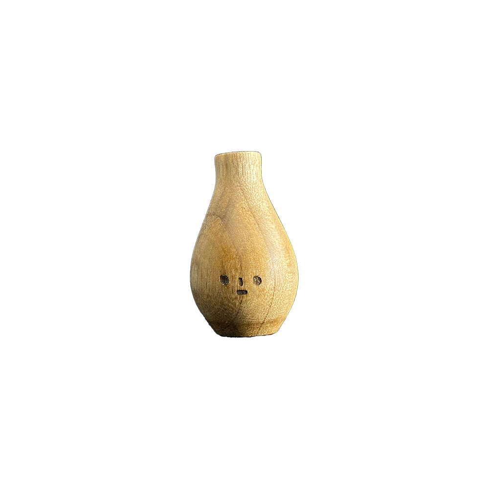 #129|Woody|Handmade Wooden Vase