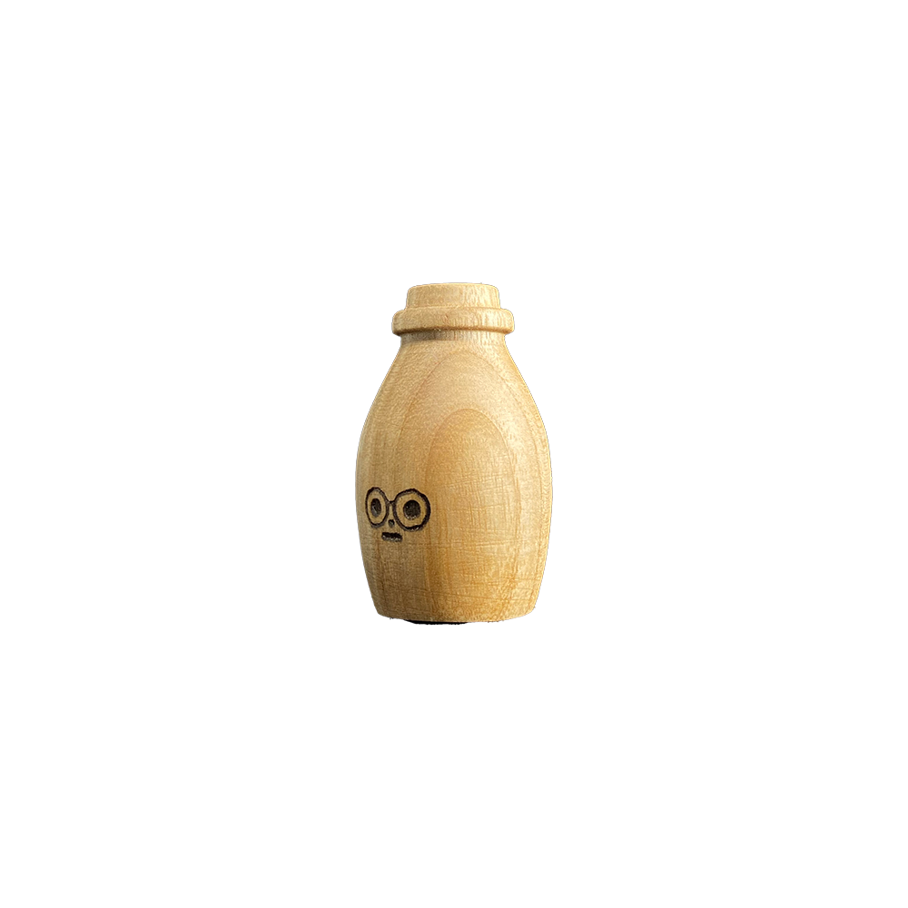 #139|Woody|Handmade Wooden Vase