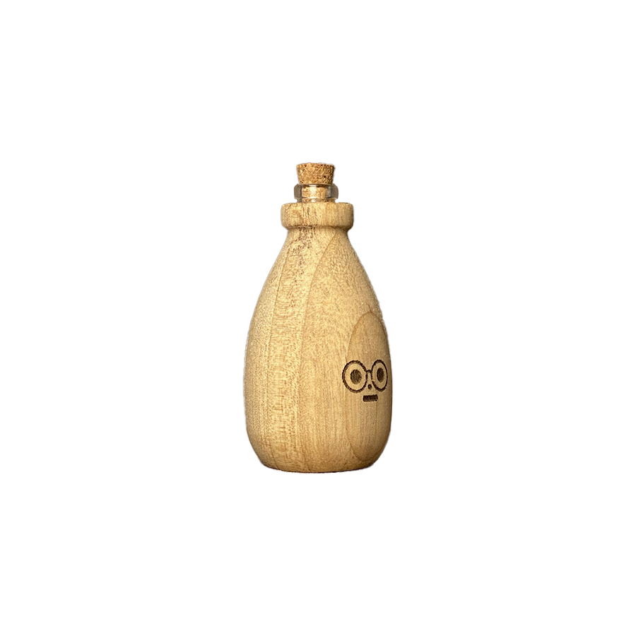#111|Woody|Handmade Wooden Vase
