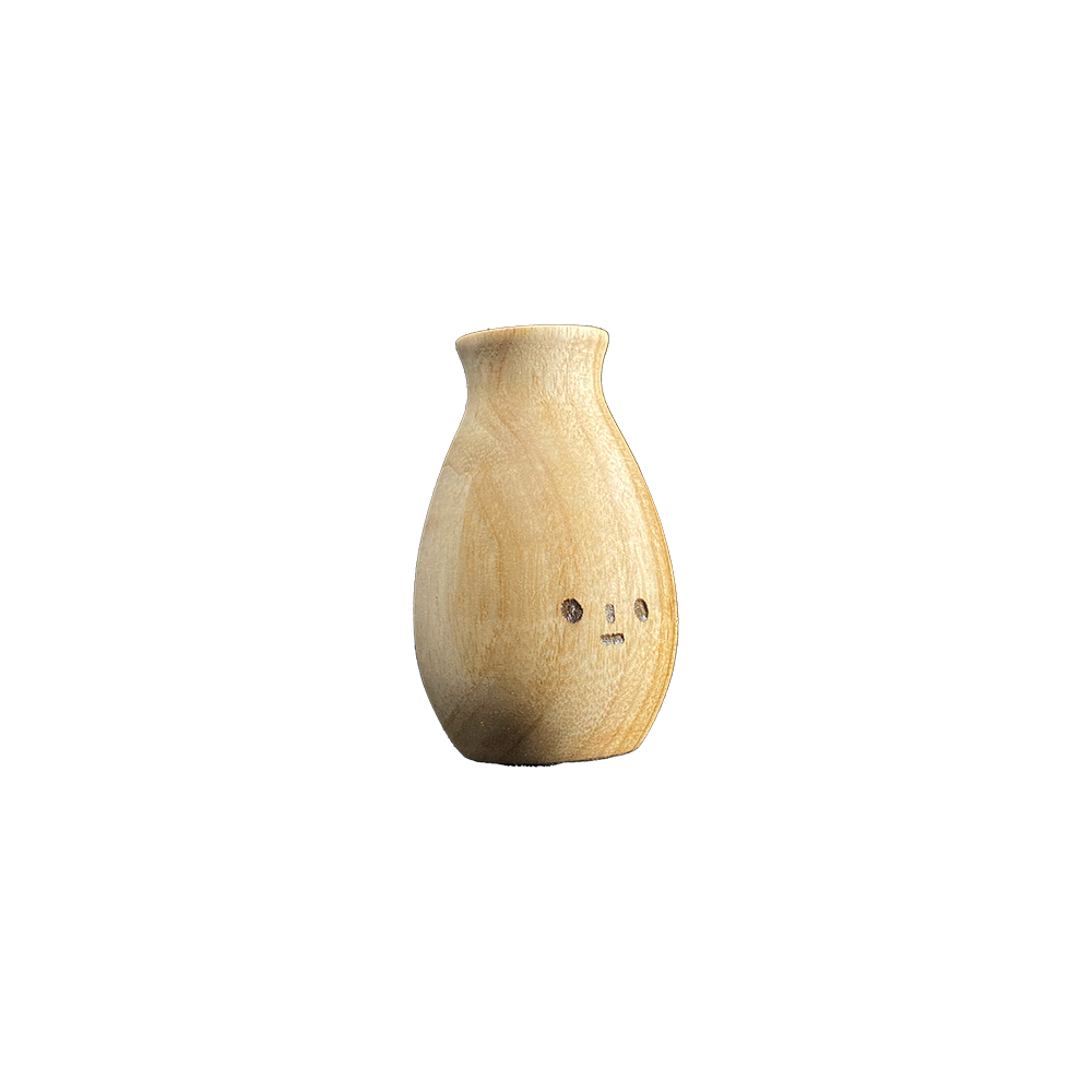 #136|Woody|Handmade Wooden Vase