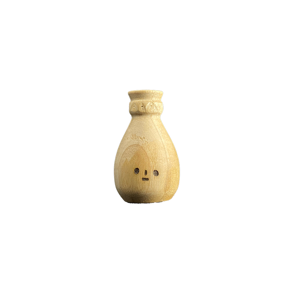 #142|Woody|Handmade Wooden Vase