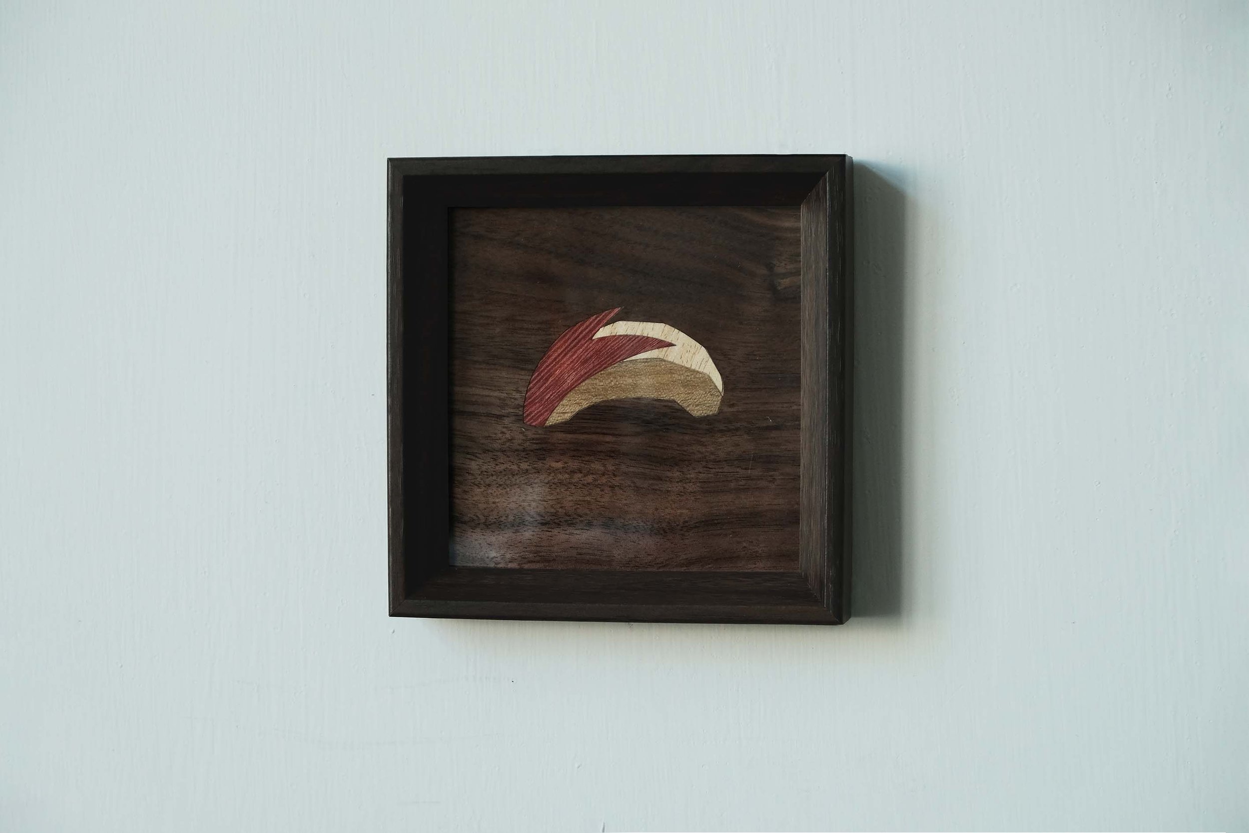 Rabbit Shaped Apple Photo Frame | Handmade Wooden Spliced Photoframe