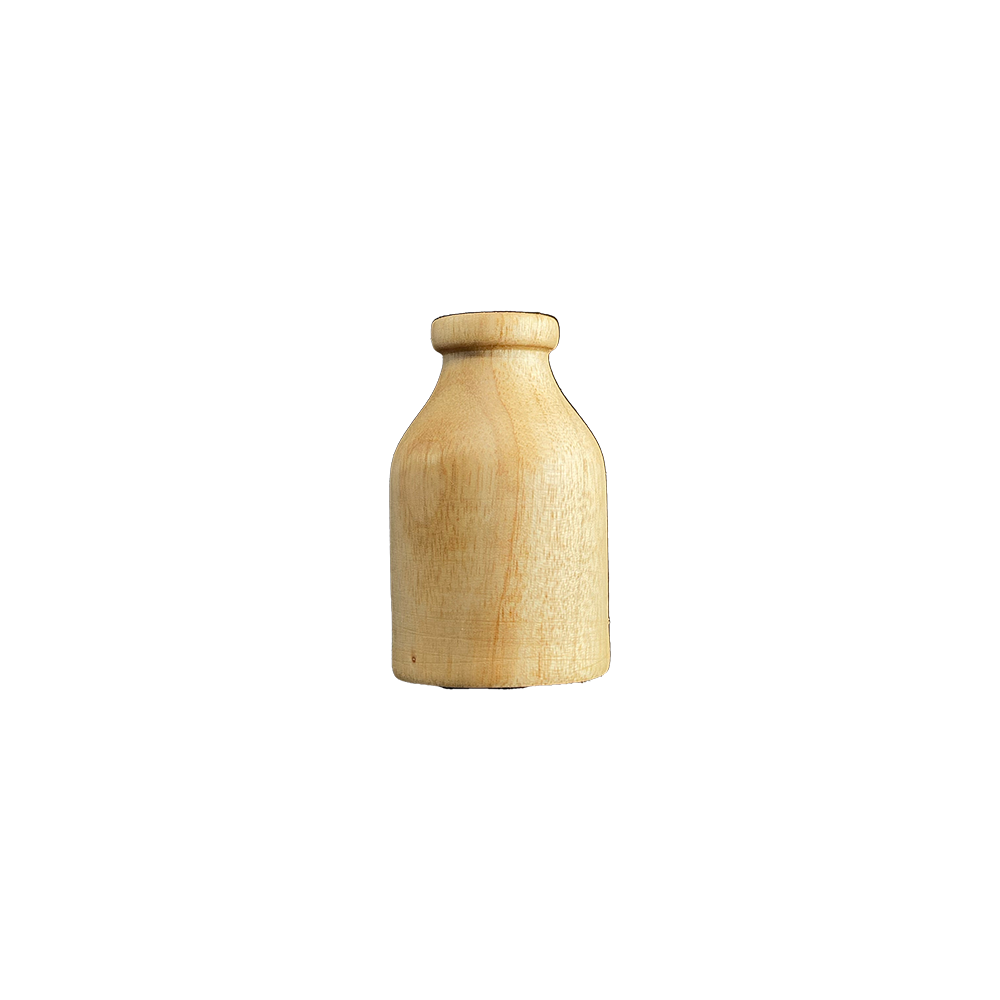 #128|Woody|Handmade Wooden Vase