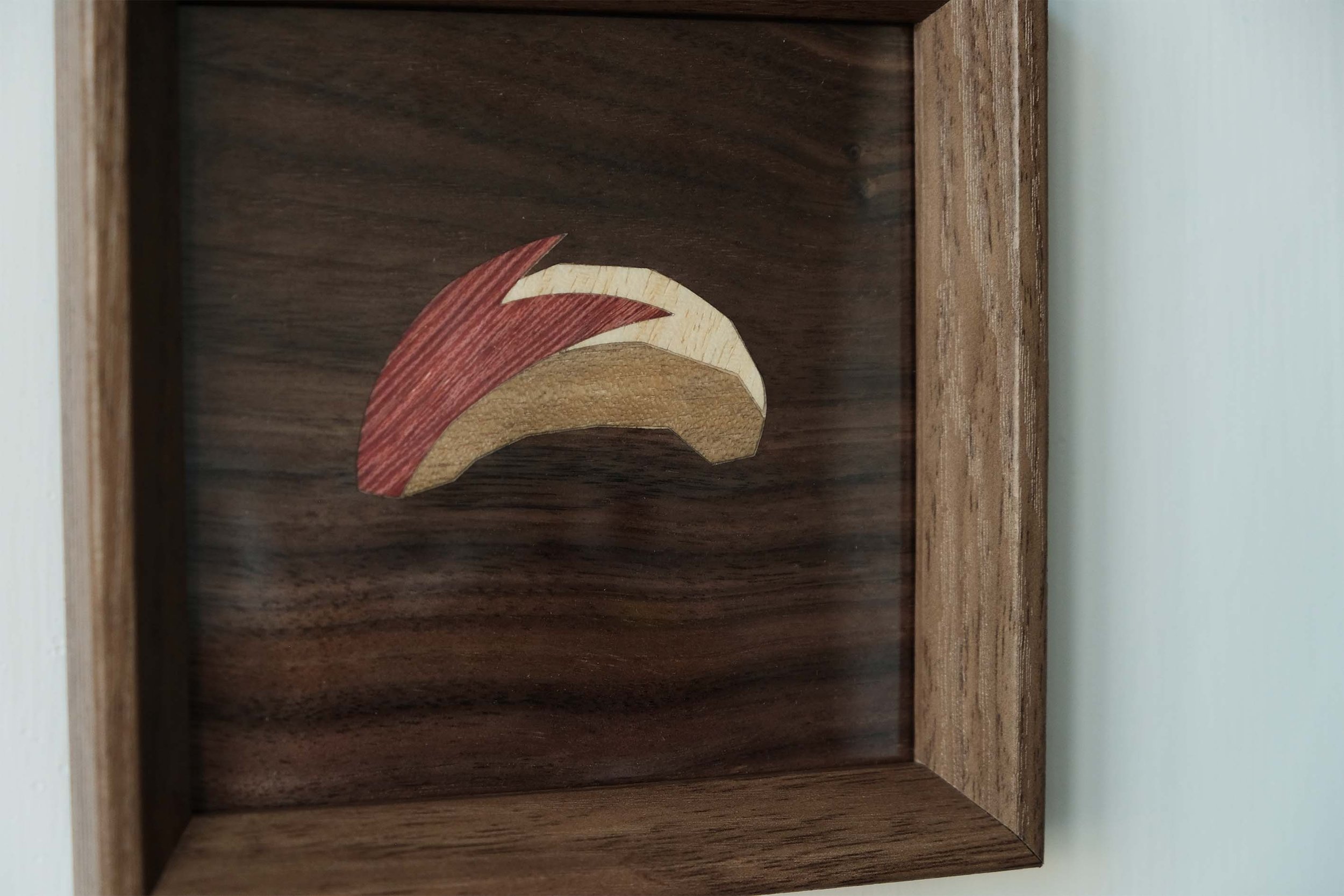 Rabbit Shaped Apple Photo Frame | Handmade Wooden Spliced Photoframe