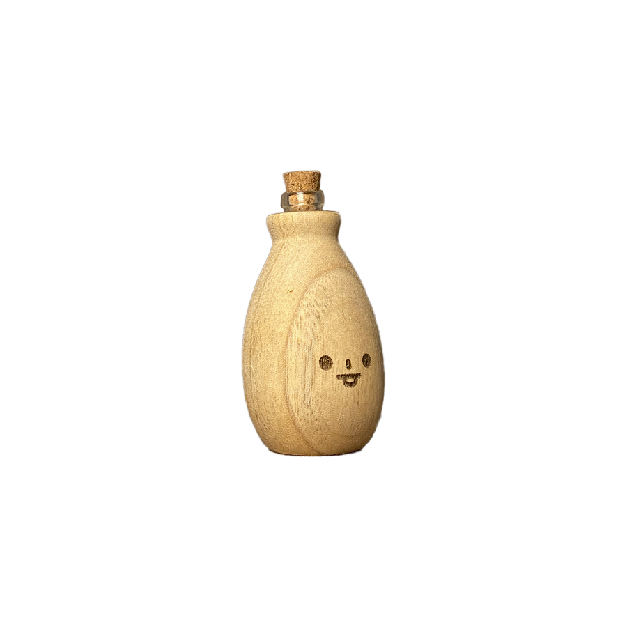 #123|Woody|Handmade Wooden Vase