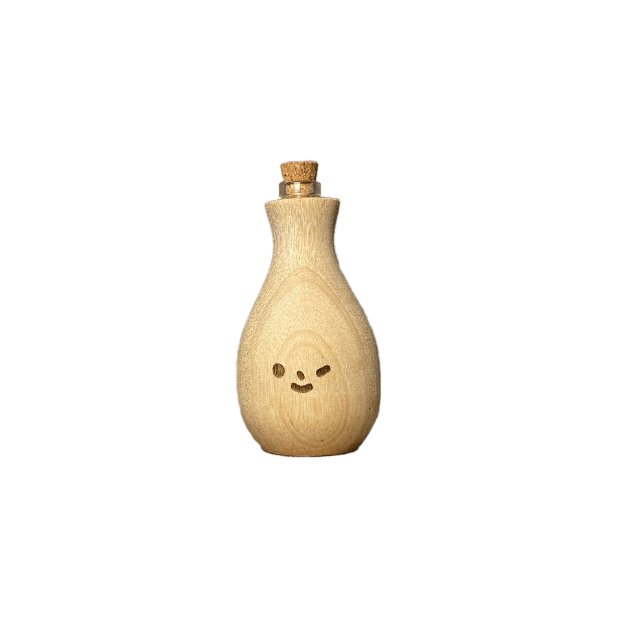 #116|Woody|Handmade Wooden Vase