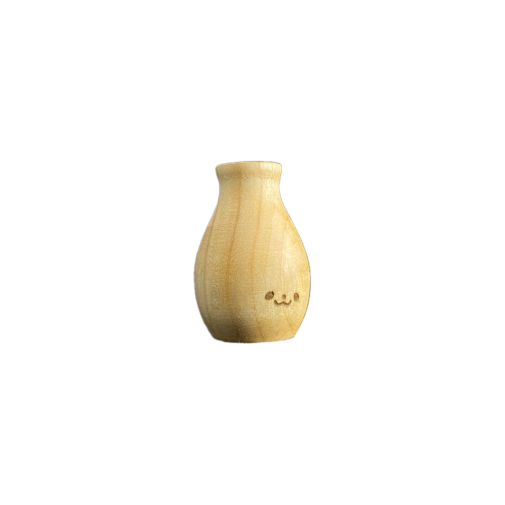 #132|Woody|Handmade Wooden Vase