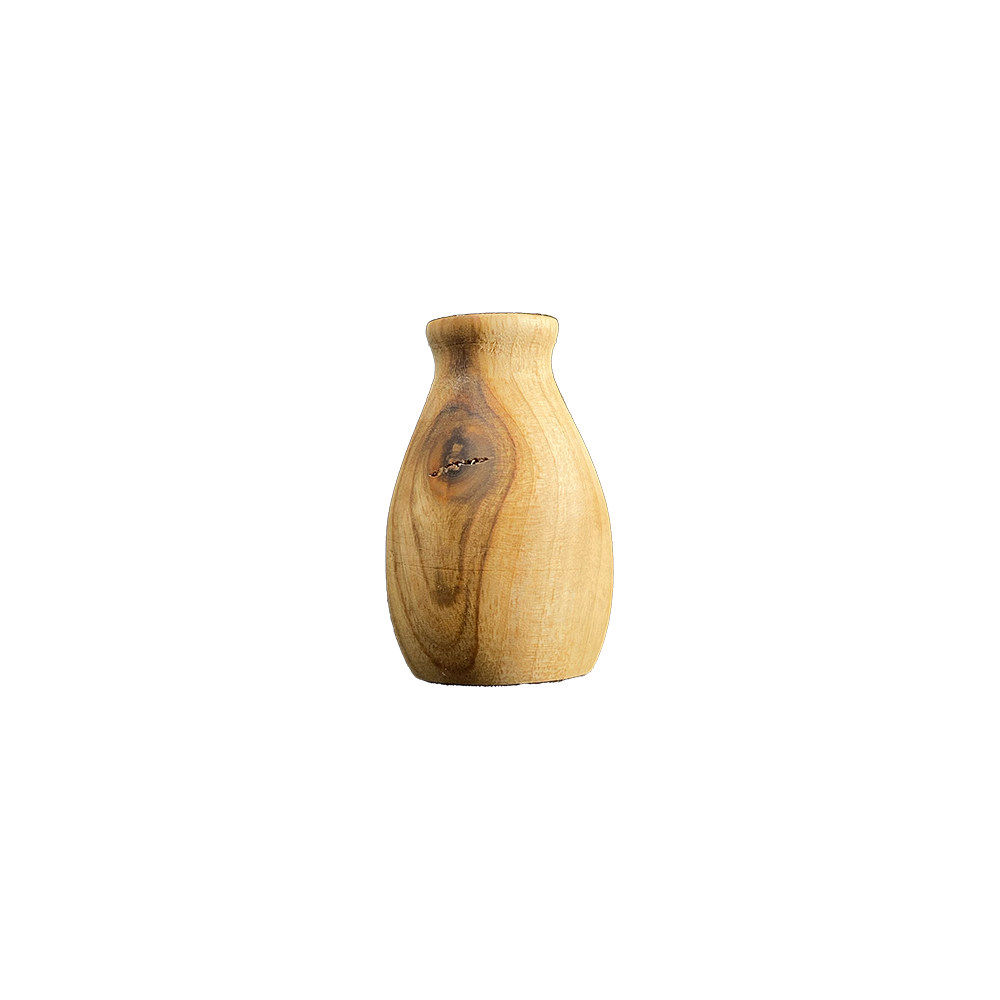 #144|Woody|Handmade Wooden Vase