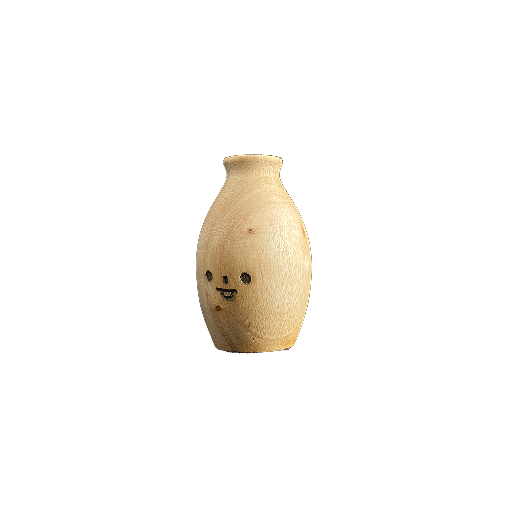 #135|Woody|Handmade Wooden Vase
