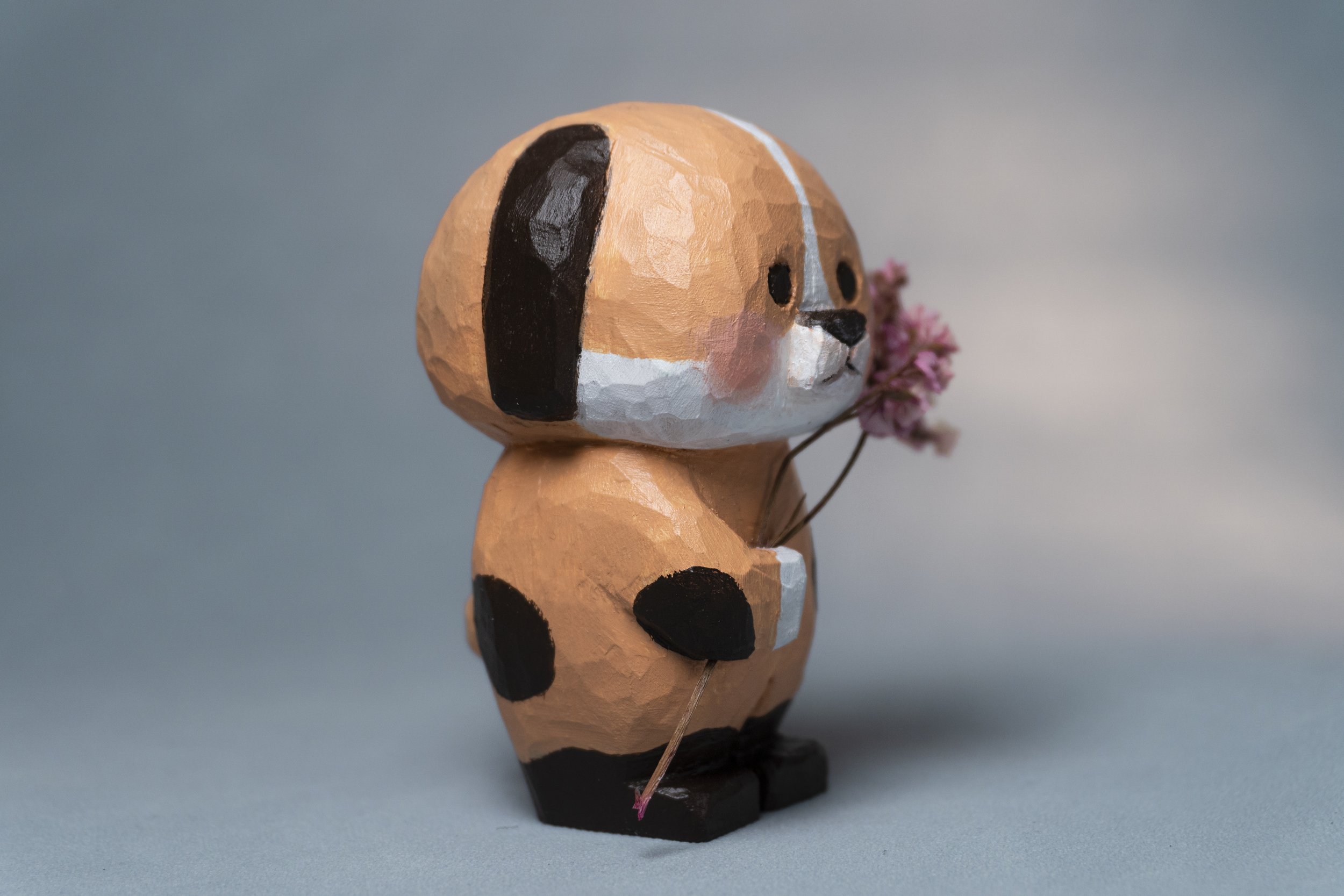 Handmade Wooden Animal Artwork | Spotty