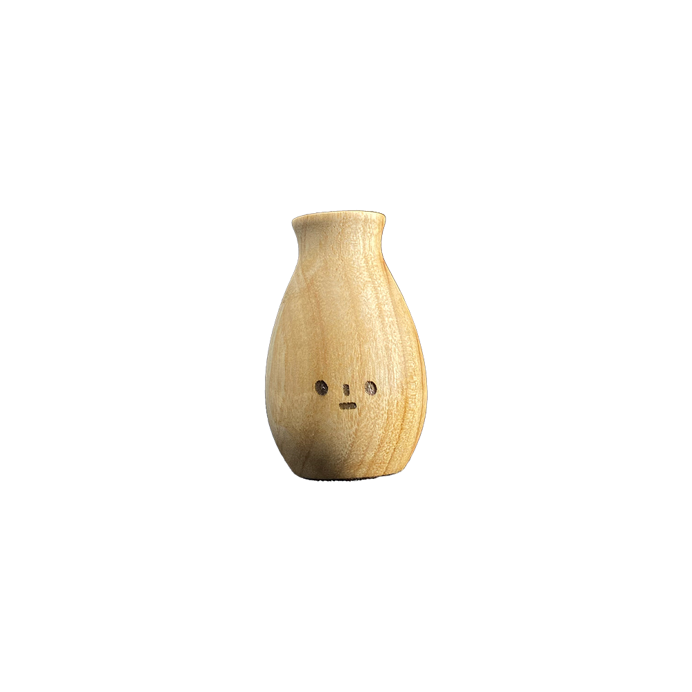 #136|Woody|Handmade Wooden Vase