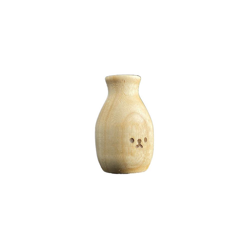 #134|Woody|Handmade Wooden Vase