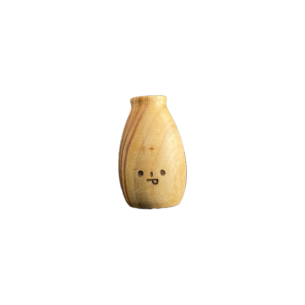 #126|Woody|Handmade Wooden Vase