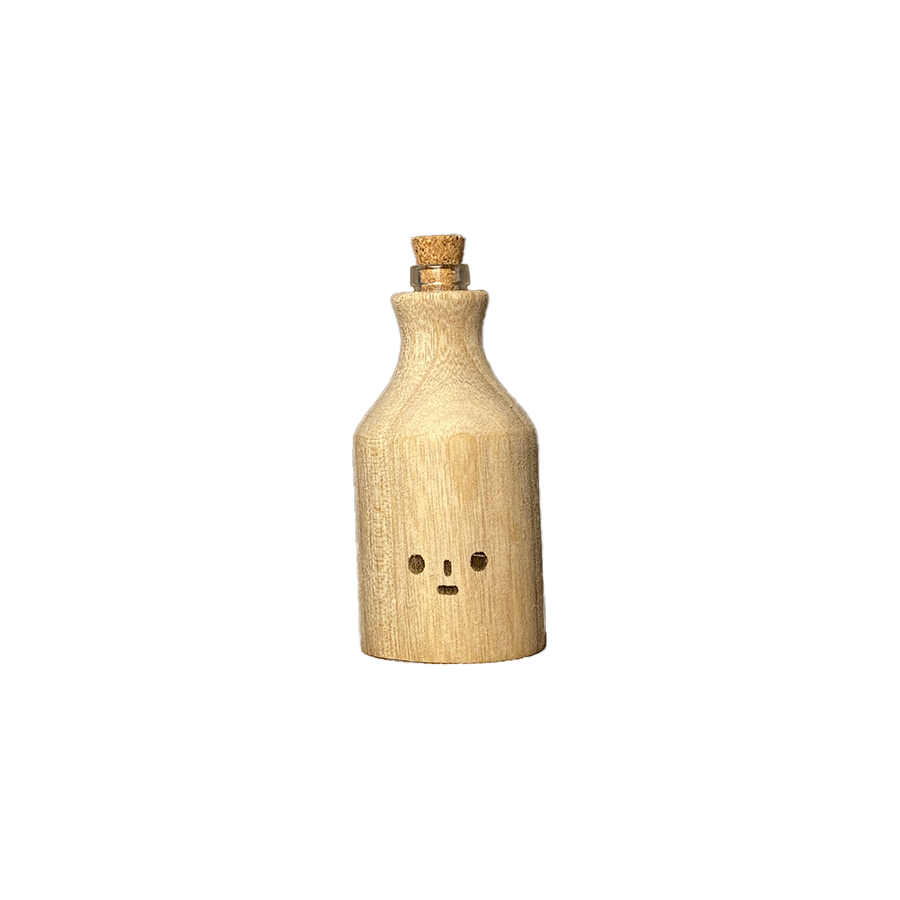 #113|Woody|Handmade Wooden Vase