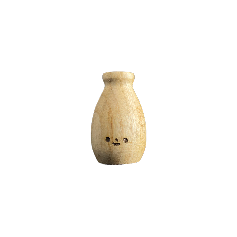 #146|Woody|Handmade Wooden Vase