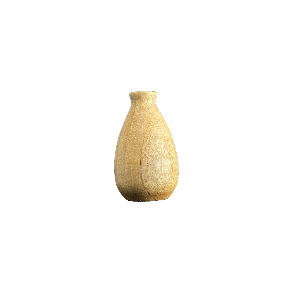 #130|Woody|Handmade Wooden Vase