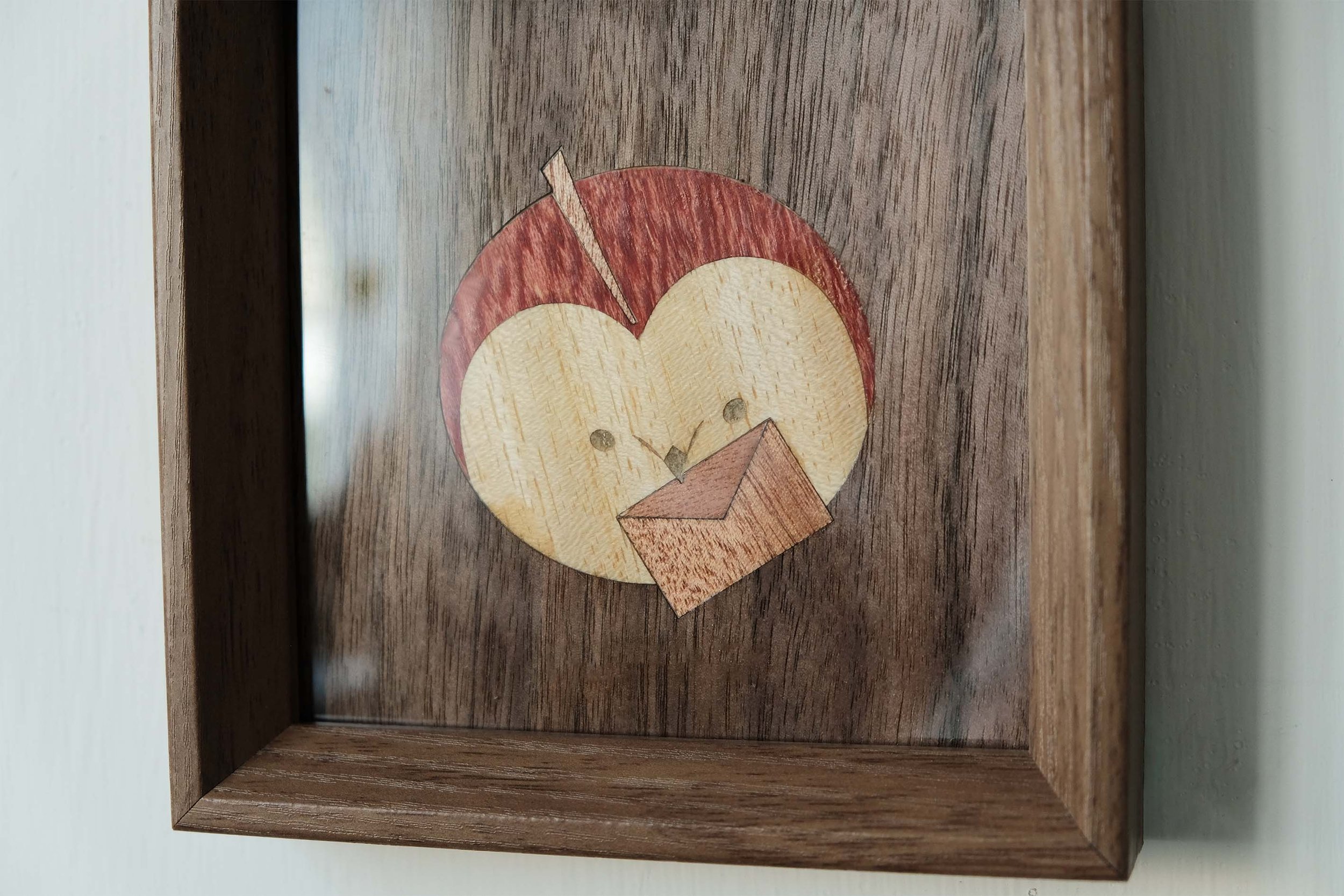 Owl Photo Frame | Handmade Wooden Spliced Photoframe