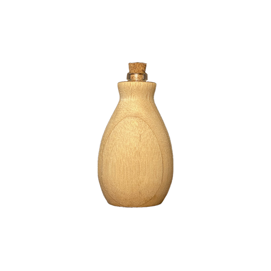 #104|Woody|Handmade Wooden Vase