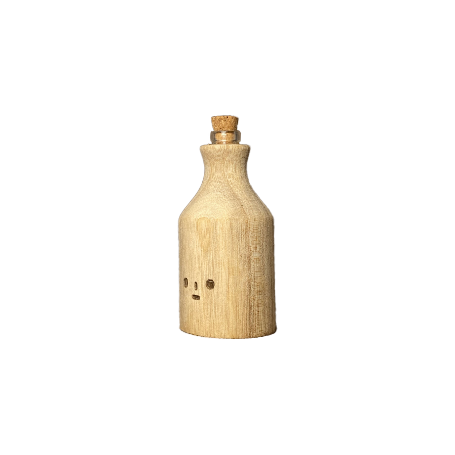 #113|Woody|Handmade Wooden Vase